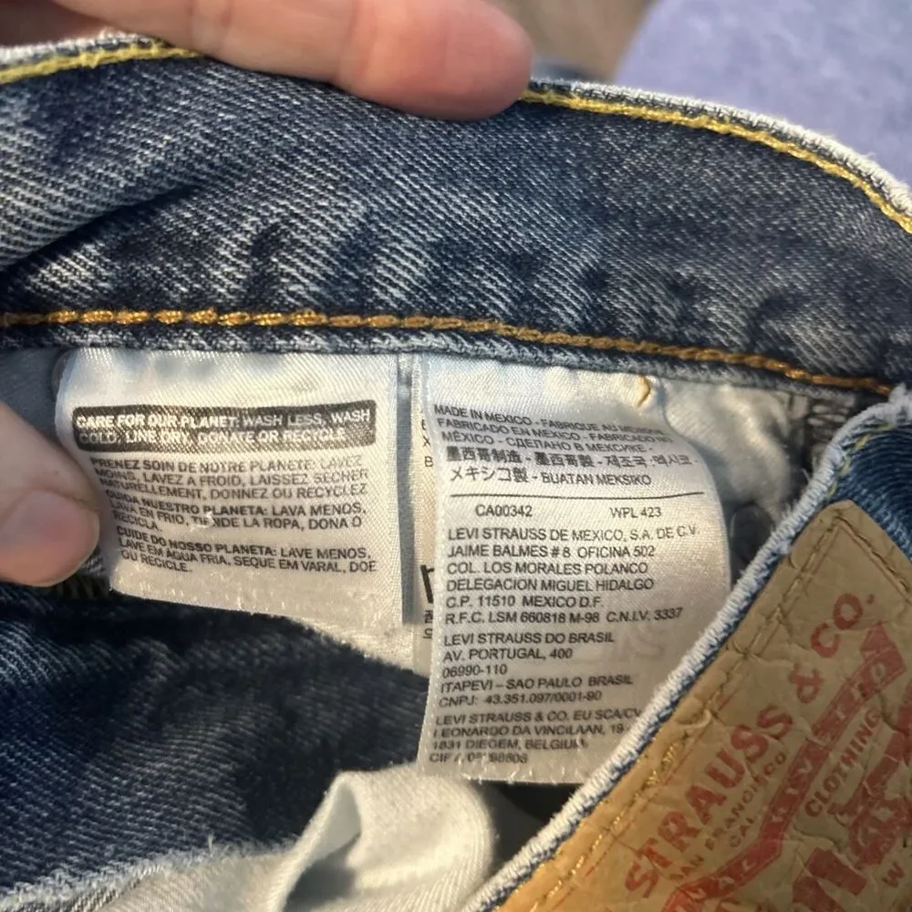 Levi’s 505 30x29 Light Wash Jean